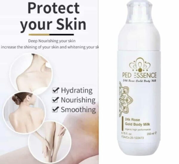 PedEssence - 24K Rose Gold Body Milk - Image 14