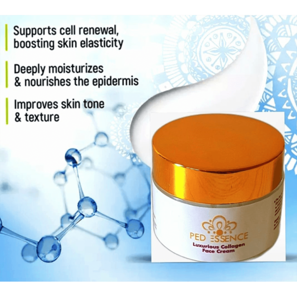 PedEssence - Luxurious Collagen Face Cream - Night - Image 7