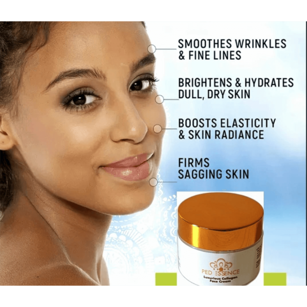 PedEssence - Luxurious Collagen Face Cream - Night - Image 6