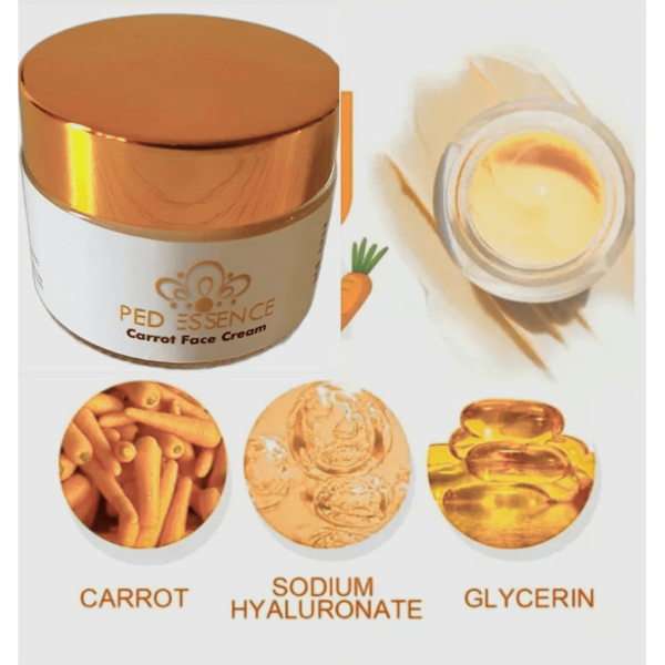 PedEssence - Carrot Face Cream - Day - Image 4