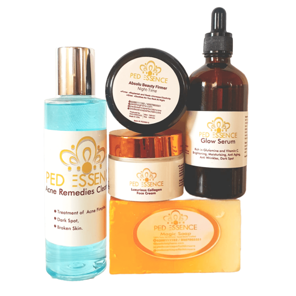 PedEssence - Luxury Face Lightening Glow Set