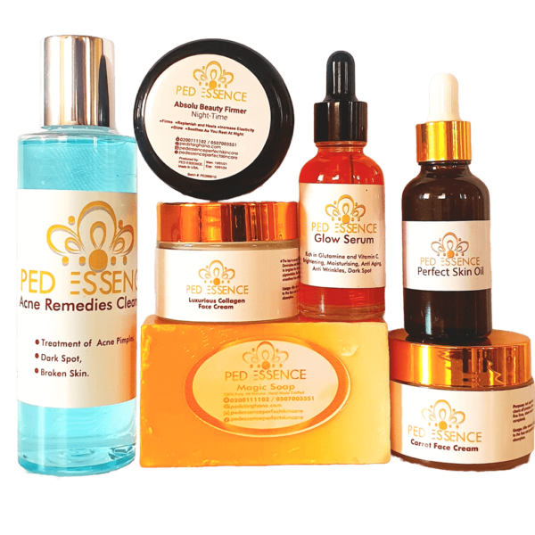 PedEssence - Full Face Lightening - Anti-Aging Set